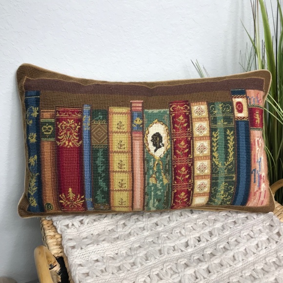 Chelsea Textiles Other - Vintage Chelsea Textiles French Needlepoint Pillow